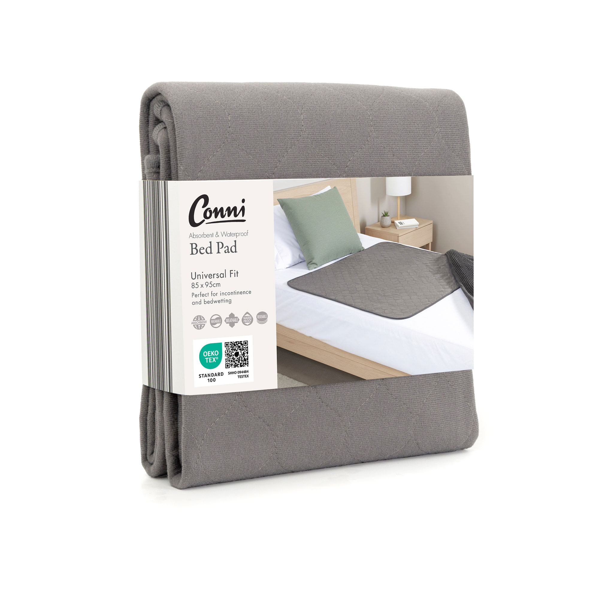 ALdi Conni Bed Pad Pack ADULT Charcoal V2